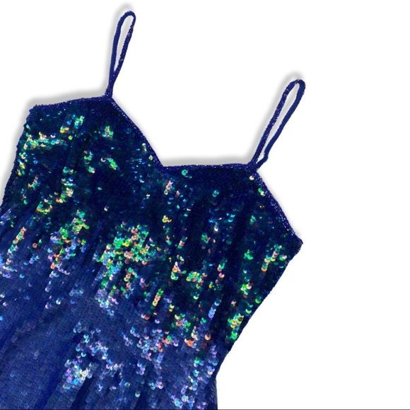 Vintage Adriana Papell Ombré Sequin dress - Picture 7 of 12